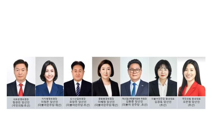 파주시 상임 위원장 예정자 명단 그래픽 하효종 기자