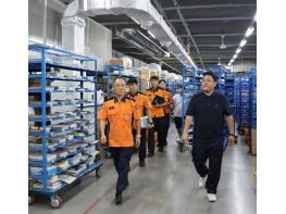 "화재 속도보다 빠른 선제 예방"… 파주소방서장,  ‘웅진북센’ 현장안전지도 기사 이미지